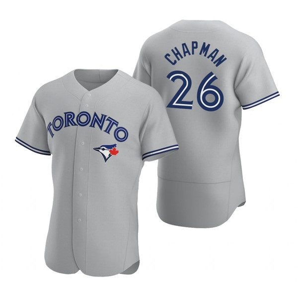 Toronto Blue Jays #26 Matt Chapman Grey HOLBERT Flex Base Stitched Jersey