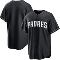 San Diego Padres Blank Black HOLBERT Lights Out Limited Stitched Jersey