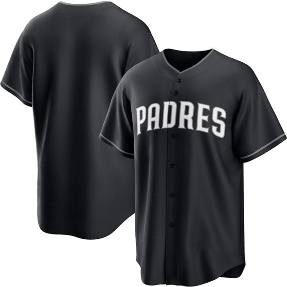 San Diego Padres Blank Black HOLBERT Lights Out Limited Stitched Jersey