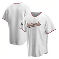 Washington Nationals White Gold HOLBERT 2019 World Series Champions Blank Cool Base Jersey