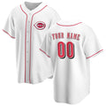 Custom Cincinnati Reds White HOLBERT Home Replica Jersey