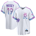 Kansas City Royals #19 Michael Massey Player White HOLBERT 2026 City Connect Limited Home Stitched Jerseys
