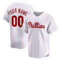 Custom Philadelphia Phillies White HOLBERT HHome Limited Jersey