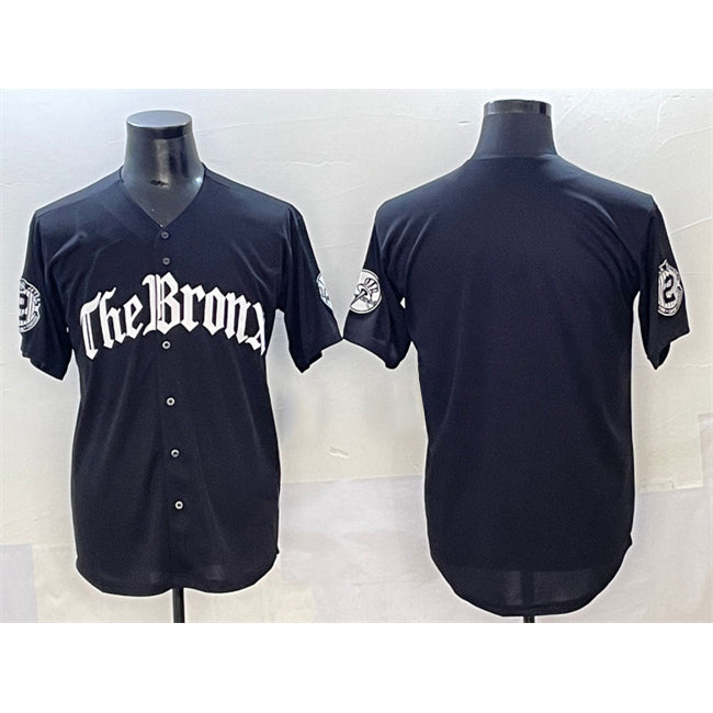 New York Yankees Blank Black HOLBERT 'Gothic Legacy Edition' Vapor Premier Limited Stitched Jersey
