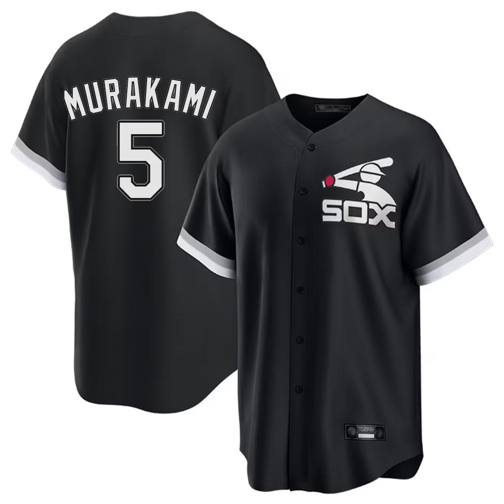 Chicago White Sox #5 Munetaka Murakami Player Black HOLBERT Spring Training Game Stitched Jerseys