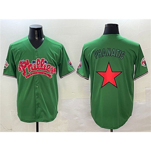 Philadelphia Phillies Green HOLBERT Phanatic Limited Stitched Jersey