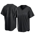 Los Angeles Dodgers #17 Shohei Ohtani Player Black HOLBERT Pitch Fashion T-shirt Stitched Jerseys