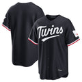 Minnesota Twins Blank Player Navy HOLBERTHome Game Stitched Jerseys