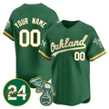 Custom Oakland Athletics Green HOLBERT Jersey - Personalized