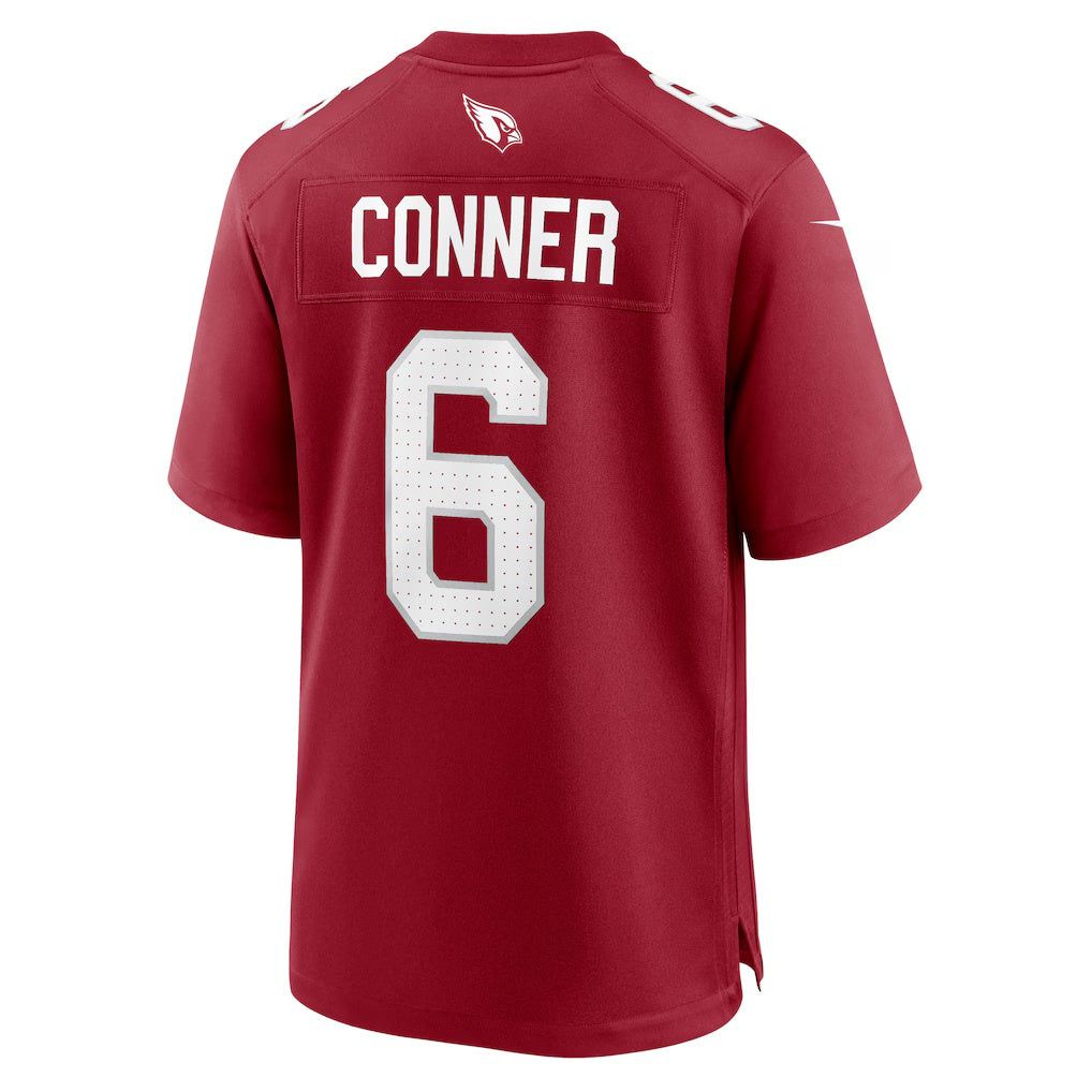 A.Cardinals #6 James Conner Cardinal HOLBERT Home Game Jersey