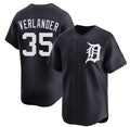 Detroit Tigers #35 Justin Verlander Black HOLBERT 2026 Limited Stitched Jersey