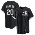 Chicago White Sox #20 Miguel Vargas Player Black HOLBERT Spring Training Game Stitched Jerseys