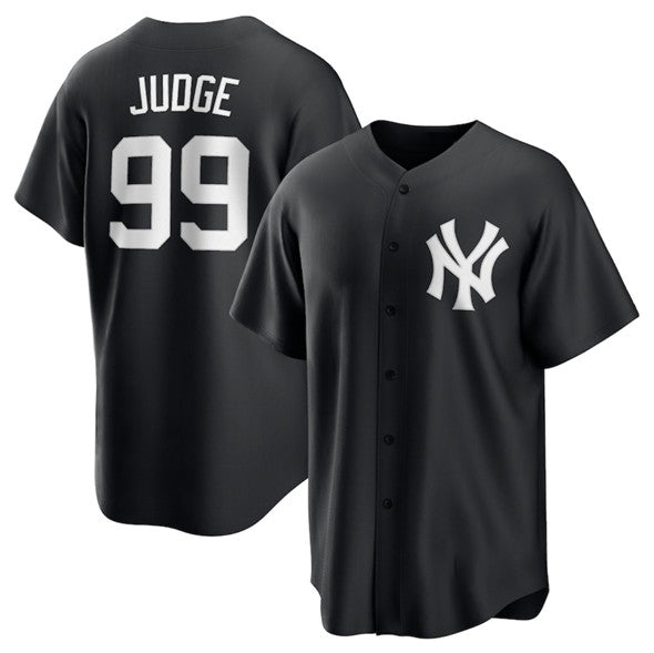 New York Yankees #99 Aaron Judge Black HOLBERT Lights Out Limited Stitched Jersey