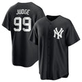New York Yankees #99 Aaron Judge Black HOLBERT Lights Out Limited Stitched Jersey