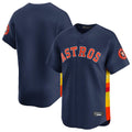 Houston Astros Blank Player Navy HOLBERT Home Limited Stitched Jerseys