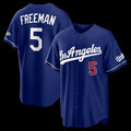 Los Angeles Dodgers #5 Freddie Freeman Royal HOLBERT Alternate Stadium Jersey