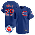 Chicago Cubs #29 Michael Busch Player Royal HOLBERT 150th Anniversary Limited Home Stitched Jerseys