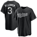 Minnesota Twins #3 Harmon Killebrew Player Black HOLBERTHome Game Stitched Jerseys
