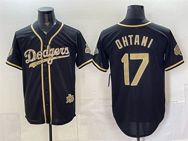Los Angeles Dodgers #17 Shohei Ohtani Black HOLBERT 2026 Armed Forces Day Stitched Jersey