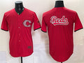 Cincinnati Reds Team Big Logo Red HOLBERT 2026 City Connect Stadium Stitched Jersey