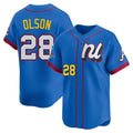 Atlanta Braves #28 Matt Olson Player Royal HOLBERT National League All-Star Edition Game Stitched Jerseys