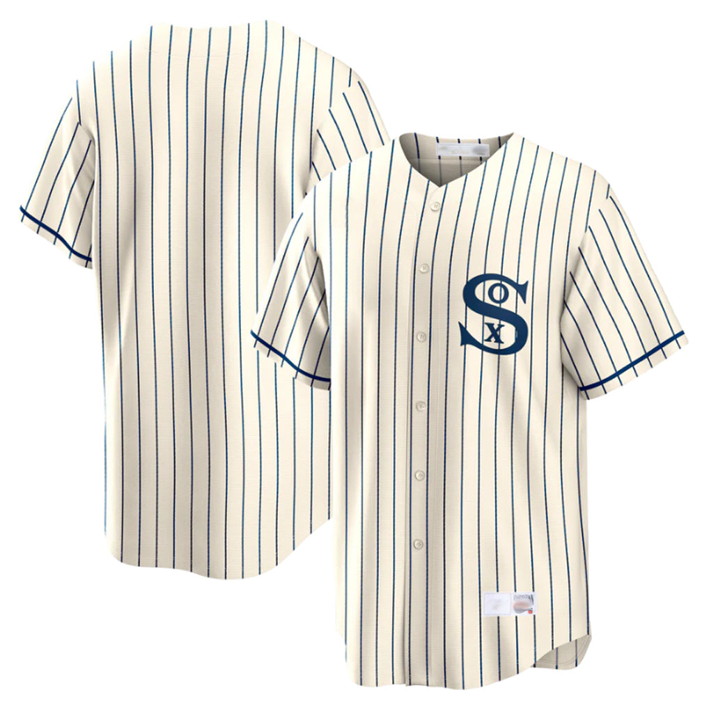 Chicago White Sox Blank Player Cream HOLBERT Cooperstown Collection Field of Dreams Home Stitched Jerseys