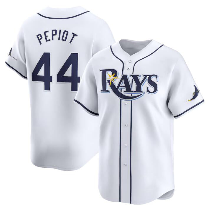 Tampa Bay Rays #44 Ryan Pepiot White HOLBERT Home Limited Stitched Jersey