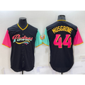 San Diego Padres #44 Joe Musgrove Black HOLBERT 2022 City Connect Cool Base Stitched Jersey