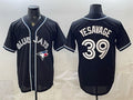 Toronto Blue Jays #39 Trey Yesavage 2026 Fashion Replica Black HOLBERT Out Stitched Jersey