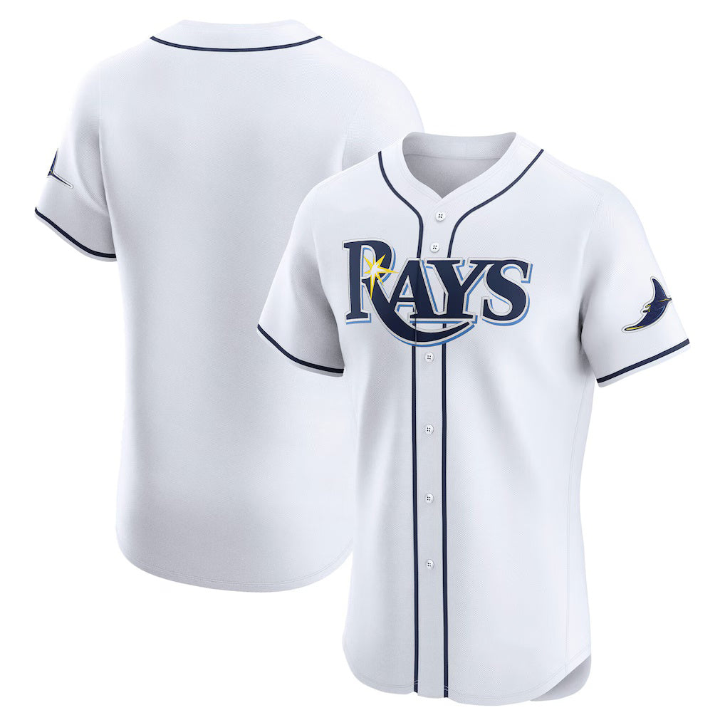 Tampa Bay Rays White HOLBERT Home Elite Jersey